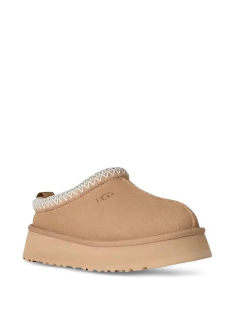 UGG Tazz II platform-sole braided-trim shoes - Brown