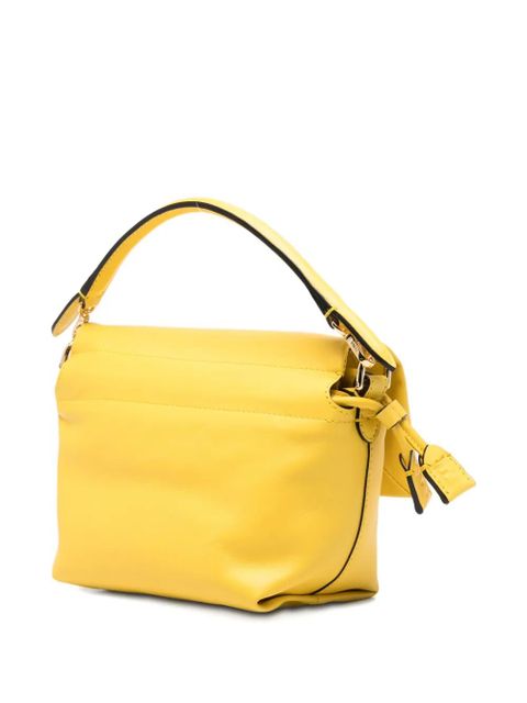 FENDI Mamma Baguette buckle strap clutch bag - Yellow