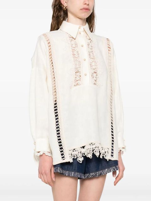 ZIMMERMANN Illuminate blouse - Neutrals