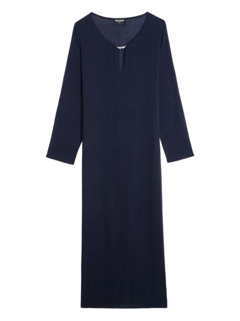Zadig&Voltaire Delia maxi dress - Blue - zdjęcie produktu nr 1