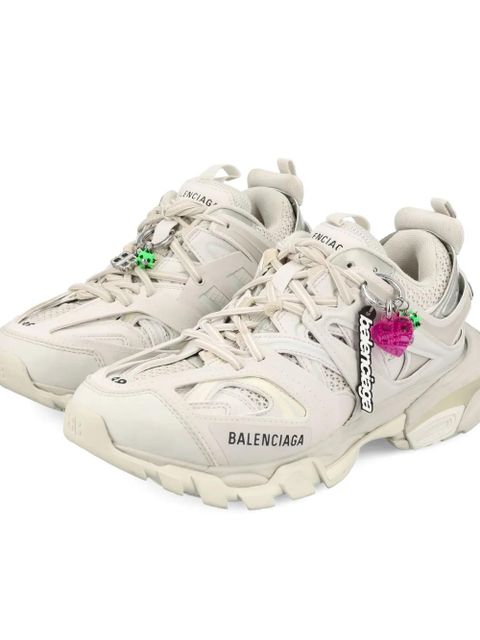 Balenciaga layered track sneakers - Neutrals