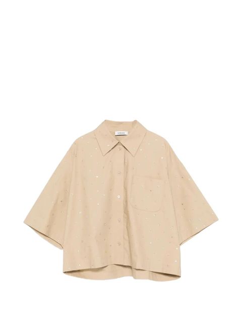 SANDRO short-sleeve shirt - Neutrals - zdjęcie produktu nr 1