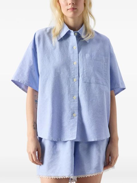 American Vintage short-sleeve Feoly shirt - Blue