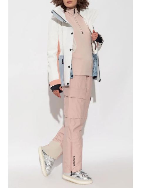 Moncler Grenoble colour-block ski top - Pink