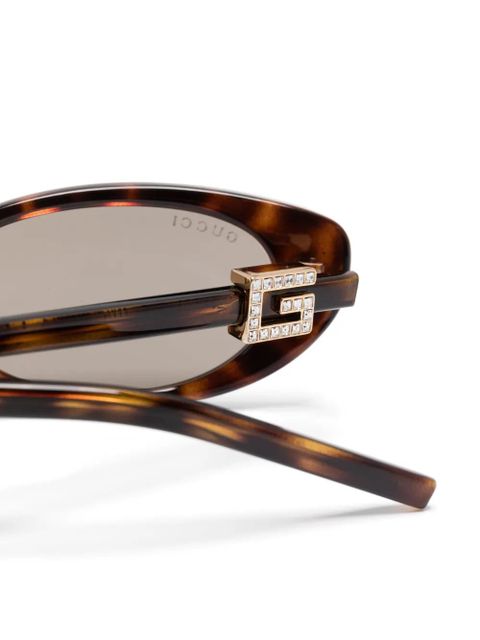 Gucci Eyewear cat-eye sunglasses - Brown