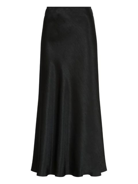 Maison Margiela bias-cut midi skirt - Black - zdjęcie produktu nr 1