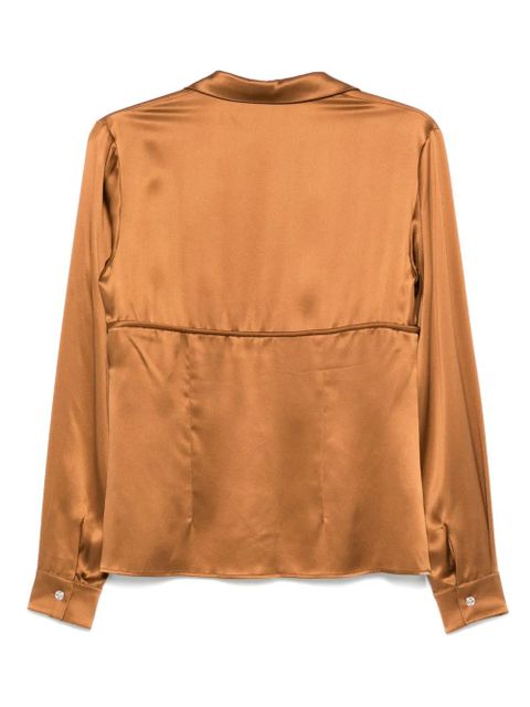 Versace tie-front blouse - Brown - zdjęcie produktu nr 2