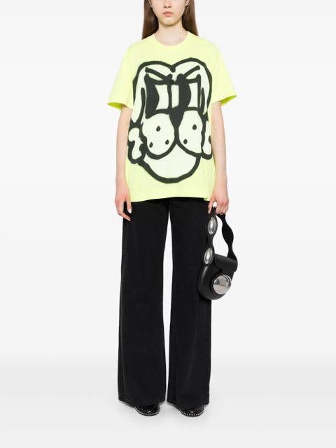 Givenchy graphic-printed t-shirt - Green - zdjęcie produktu nr 2