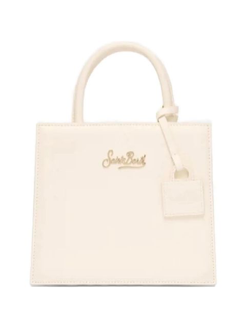 MC2 Saint Barth mini leather tote bag - Neutrals - zdjęcie produktu nr 1