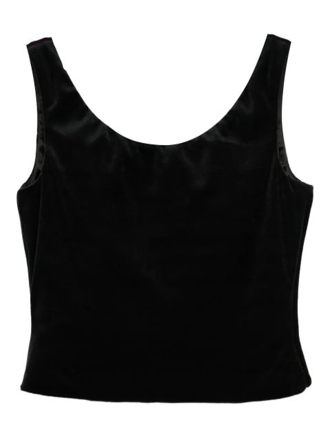 Balenciaga scoop-neck top - Black - zdjęcie produktu nr 1