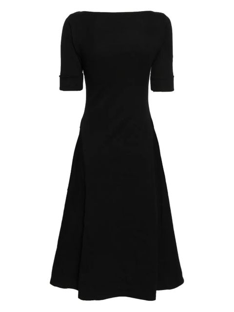 Lauren Ralph Lauren Munzie flared midi dress - Black - zdjęcie produktu nr 2