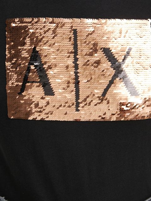 Armani Exchange t-shirt bawełniany - zdjęcie produktu nr 2