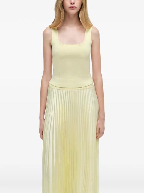 Simkhai Ramaina knitted tank top - Yellow