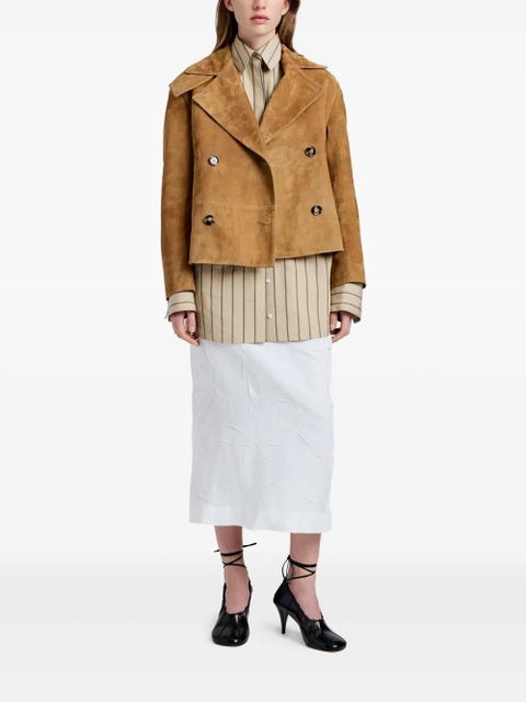 Proenza Schouler Nola jacket - Brown - zdjęcie produktu nr 2