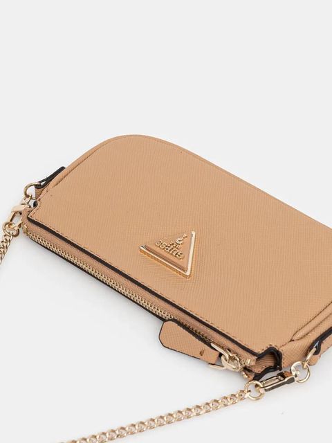 Guess torebka NOELLE kolor brązowy HWZG78 79710