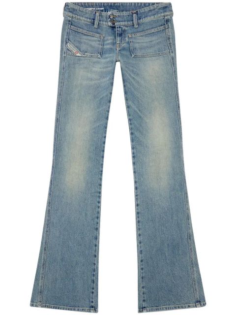 Diesel D-Hush low-rise bootcut jeans - Blue - zdjęcie produktu nr 1