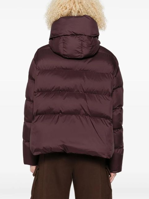 PINKO hooded puffer jacket - Red