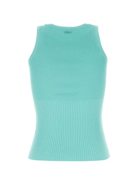 Max Mara ribbed-knit top - Blue - zdjęcie produktu nr 2