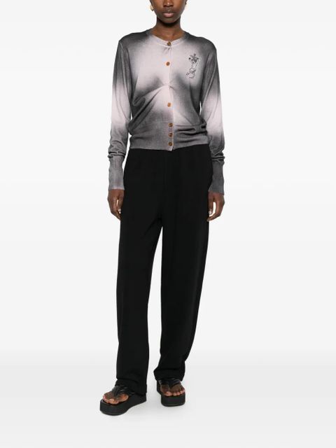 MM6 Maison Margiela elasticated trousers - Black - zdjęcie produktu nr 2