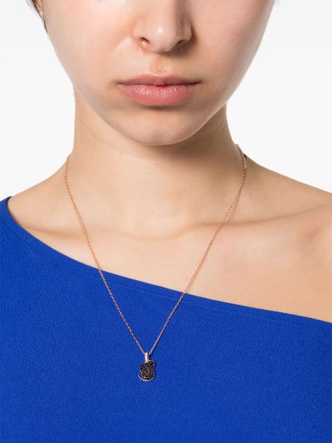 Swarovski Swan Pendant necklace - Pink - zdjęcie produktu nr 2