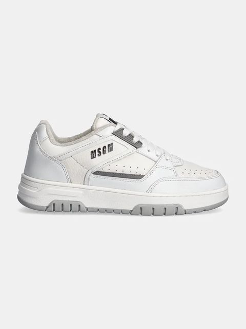 MSGM sneakersy skórzane - zdjęcie produktu nr 2