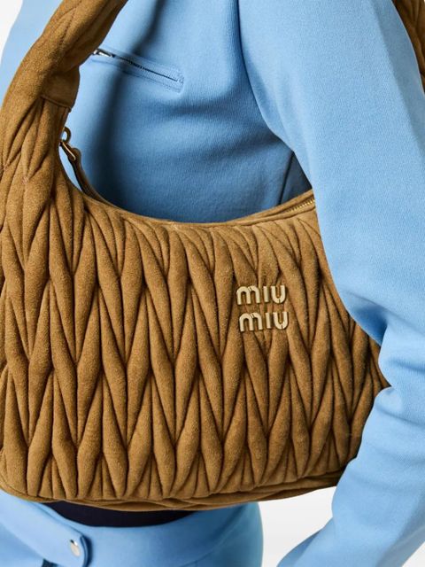 Miu Miu Wander shoulder bag - Brown - zdjęcie produktu nr 2