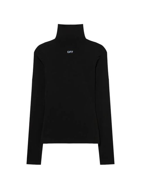 Off-White Off stamp long-sleeve sweater - Black - zdjęcie produktu nr 1