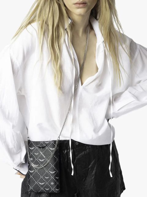 Zadig&Voltaire Rock phone pouch - Black