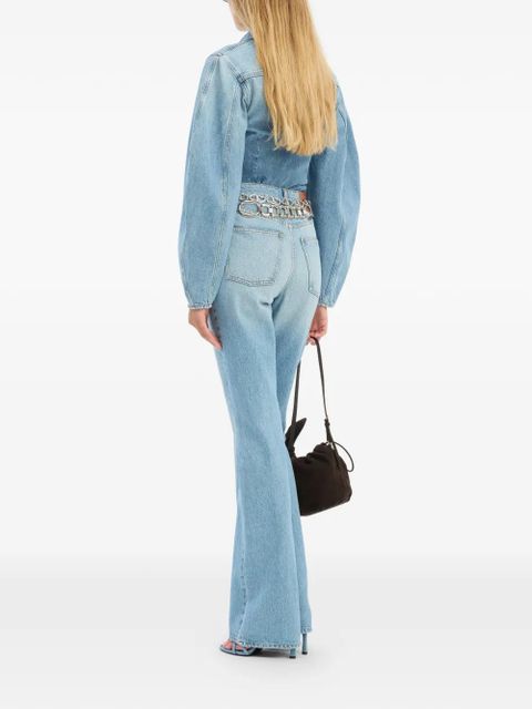 ROTATE BIRGER CHRISTENSEN blue bootcut jeans