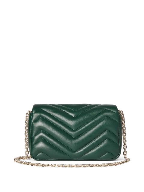 Gucci mini GG Marmont quilted shoulder bag - Green - zdjęcie produktu nr 2