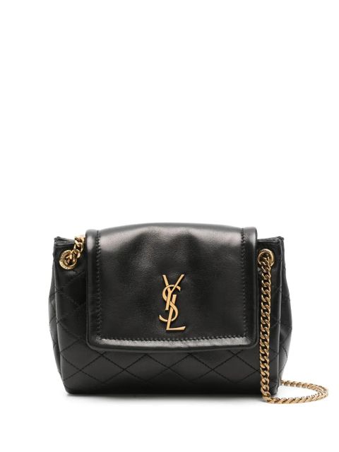 Saint Laurent leather mini bag - Black
