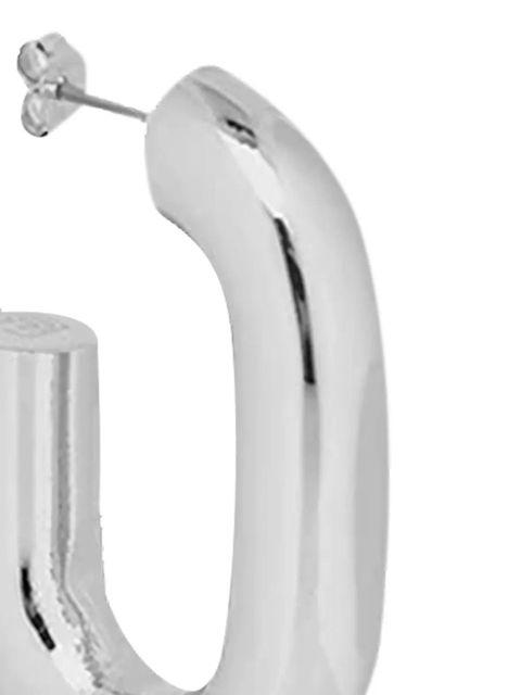 Rabanne half-hoop earrings - Silver - zdjęcie produktu nr 2