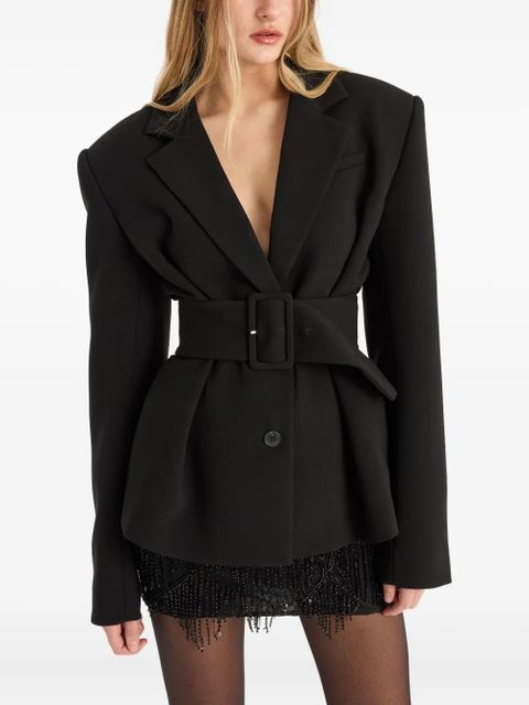 ROTATE BIRGER CHRISTENSEN belted blazer - Black