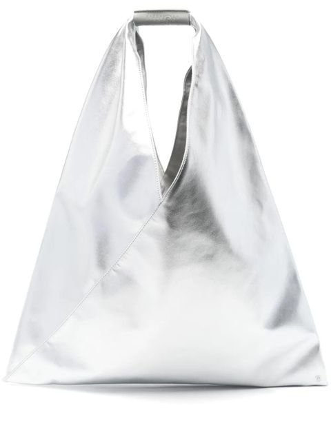 MM6 Maison Margiela medium Japanese shoulder bag - Silver - zdjęcie produktu nr 1