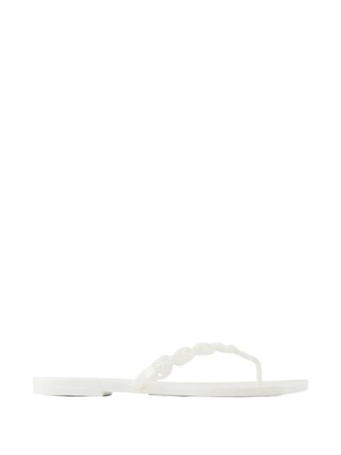 Tory Burch Gemini Link flip flops - White - zdjęcie produktu nr 1