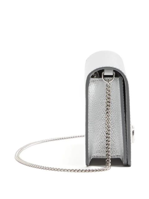 Valentino Garavani mini VLogo shoulder bag - Silver