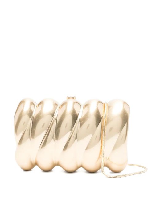 Simkhai Reya twisted clutch bag - Gold - zdjęcie produktu nr 1
