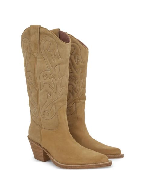 Paris Texas suede boots - Brown - zdjęcie produktu nr 2