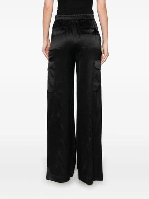 TOM FORD satin cargo pants - Black