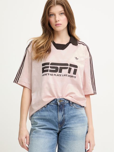 adidas Originals t-shirt oversize damski - zdjęcie produktu nr 2