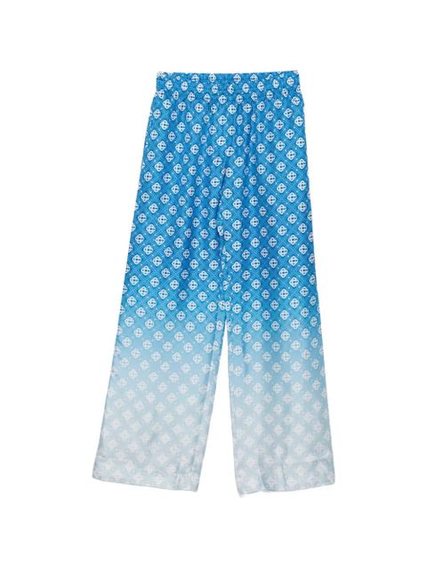 Casablanca gradient pattern trousers - Blue - zdjęcie produktu nr 1