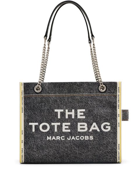 Marc Jacobs The Denim Chain Medium Tote bag - Black - zdjęcie produktu nr 1