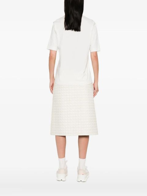 Moncler logo-patch T-shirt - White