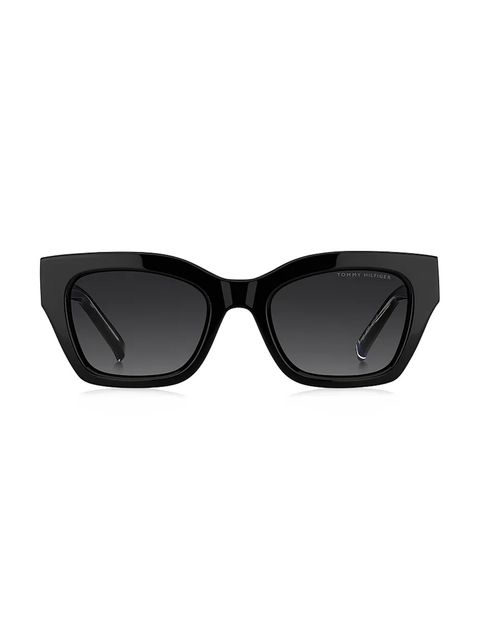 Tommy Hilfiger okulary przeciwsłoneczne damskie kolor czarny TH 2264/S
