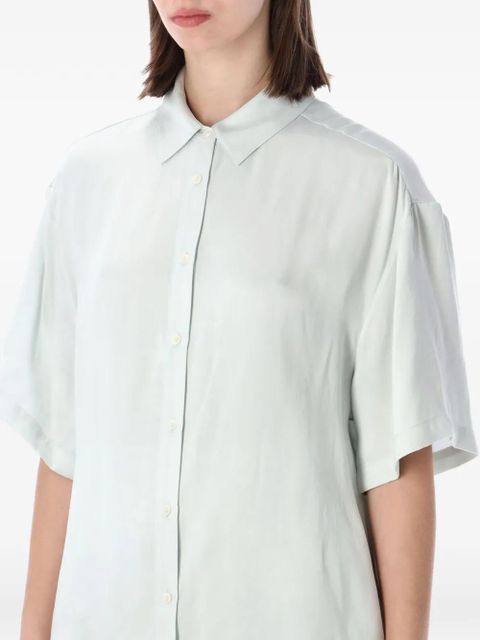 ANINE BING Coco short-sleeve shirt - Green