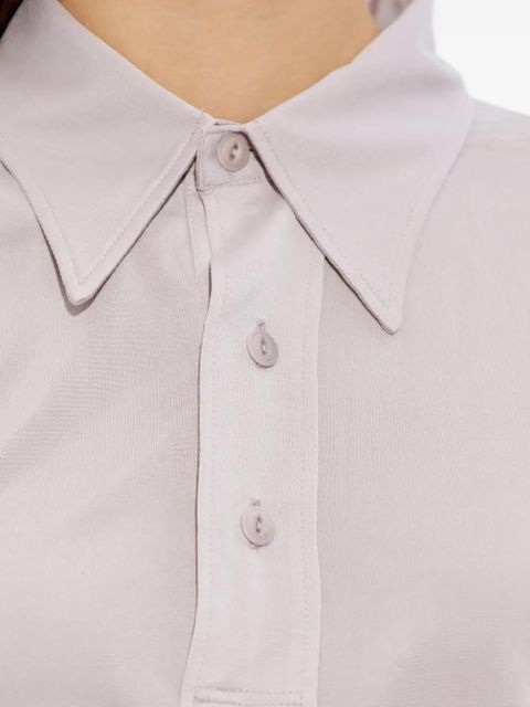 Maison Margiela buttoned polo top - Neutrals