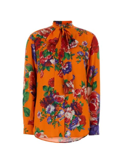 Moschino floral-print blouse - Orange - zdjęcie produktu nr 1