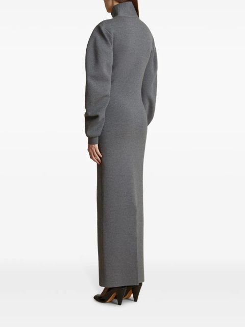 KHAITE The Storm maxi dress - Grey