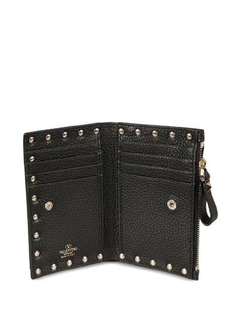 Valentino Garavani rockstud zipped wallet - Black