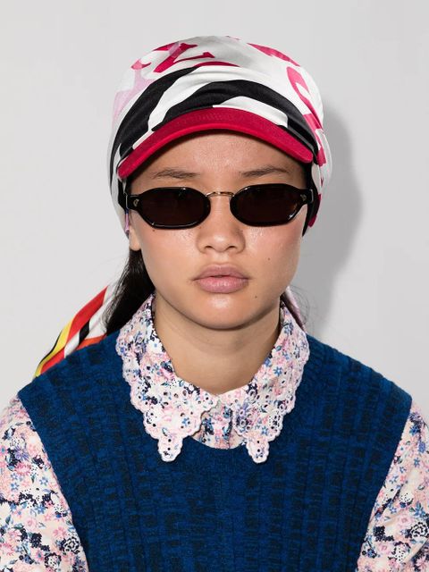 Chloé Corita silk scarf - Red